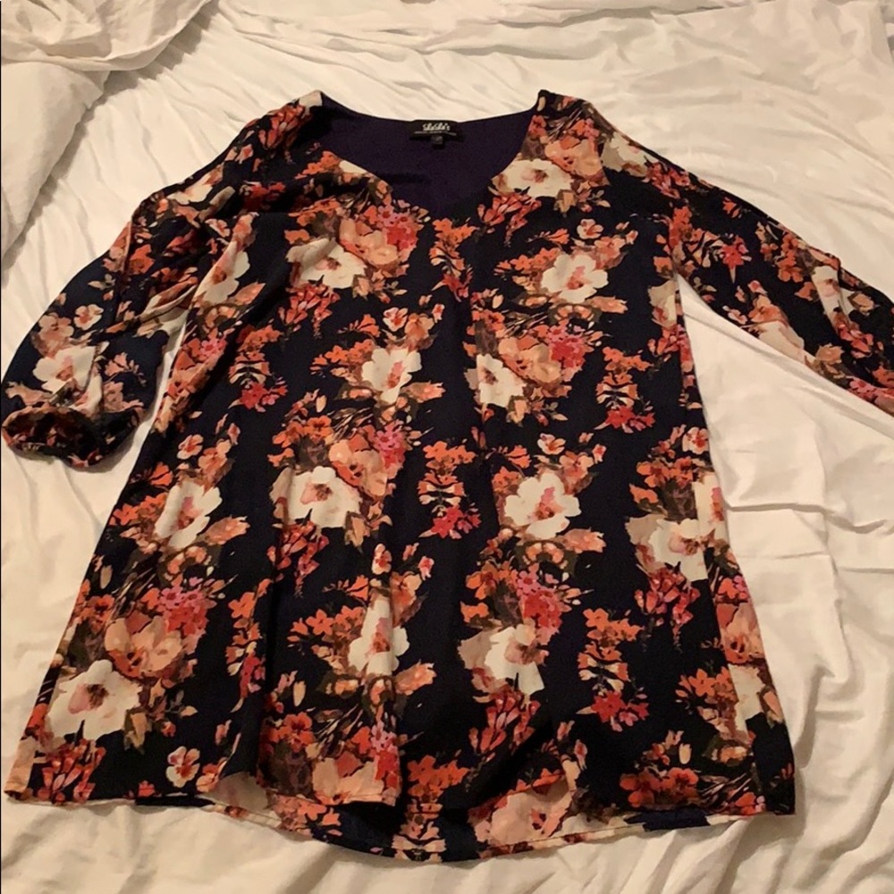 Floral Shift Dress